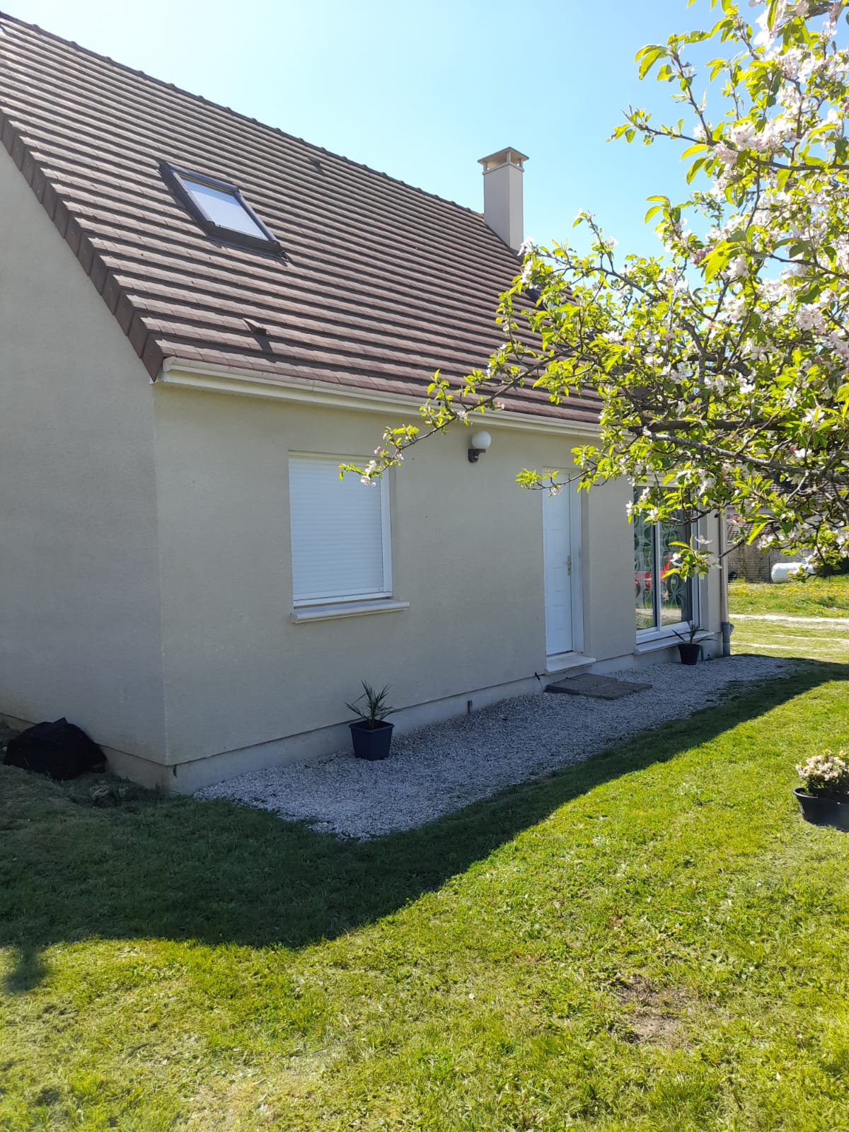 Jardin d'une maison à vendre à Vert-Saint-Denis